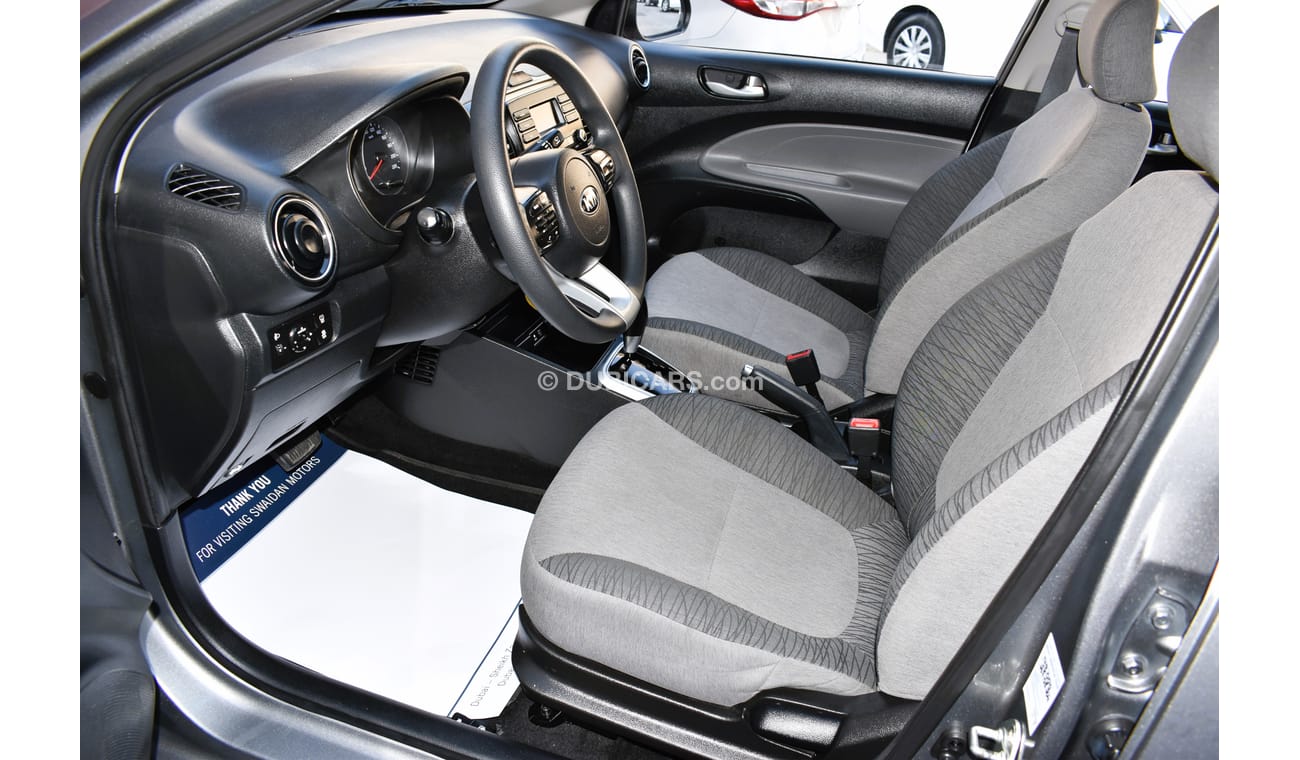 Kia Pegas AED 589 PM | 1.4L LX BASE GCC DEALER WARRANTY