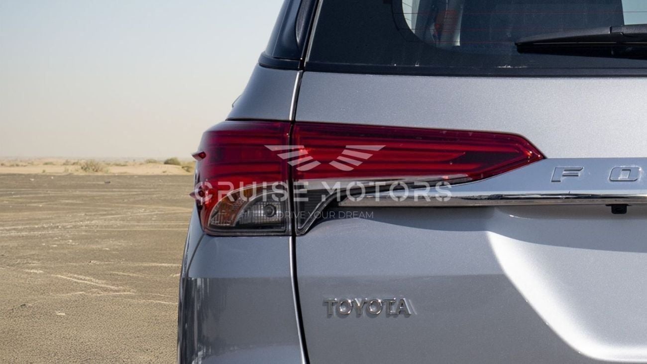Toyota Fortuner Export Only . Comfort . 2.7L . Automatic . Petrol . Four Wheel Drive . 7 Seats . 5 Doors