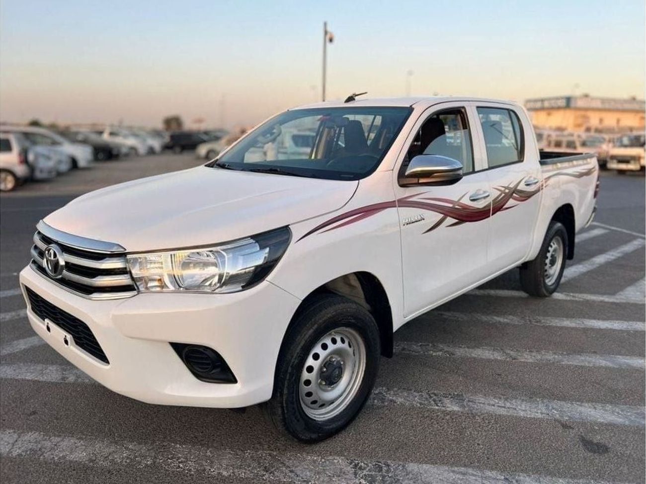 تويوتا هيلوكس 2021 TOYOTA HILUX 2.4L V4  Gcc*DIESEL* MANUAL TRANSMISSION  +POWER WINDOW + 4X4  - DOUBLE CABIN