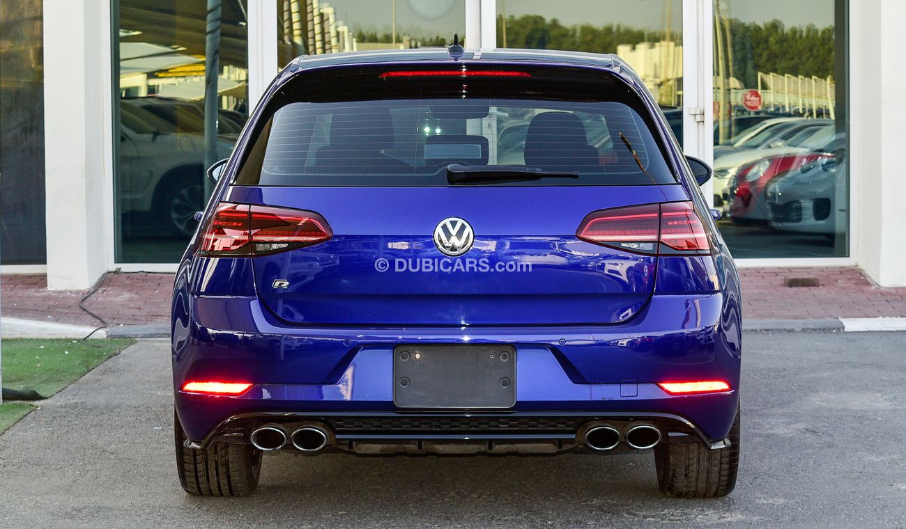 Volkswagen Golf R 2018 GCC Agency Warranty & Service history