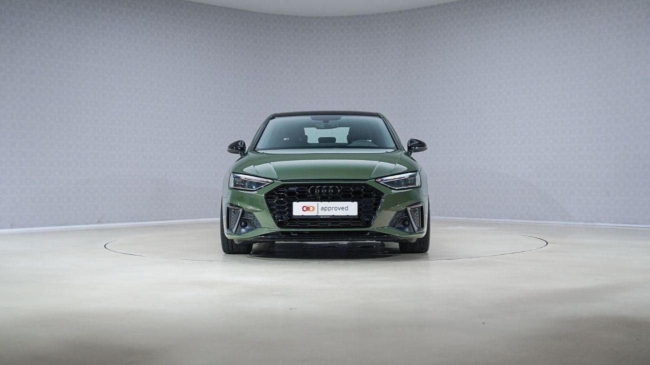 Audi A4 35 TFSI S Line 2.0L | AED 2,041 PM | Warranty Sept-2028 | GCC