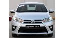 Toyota Yaris Toyota Yaris 2015 GCC No. 1 full option in excellent condition without accidents, very clean from in