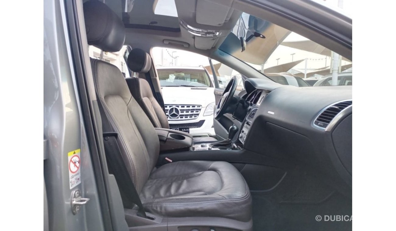 Audi Q7 2009 model, GCC panorama, cruise control, sensor wheels, in excellent condition, you do not need any