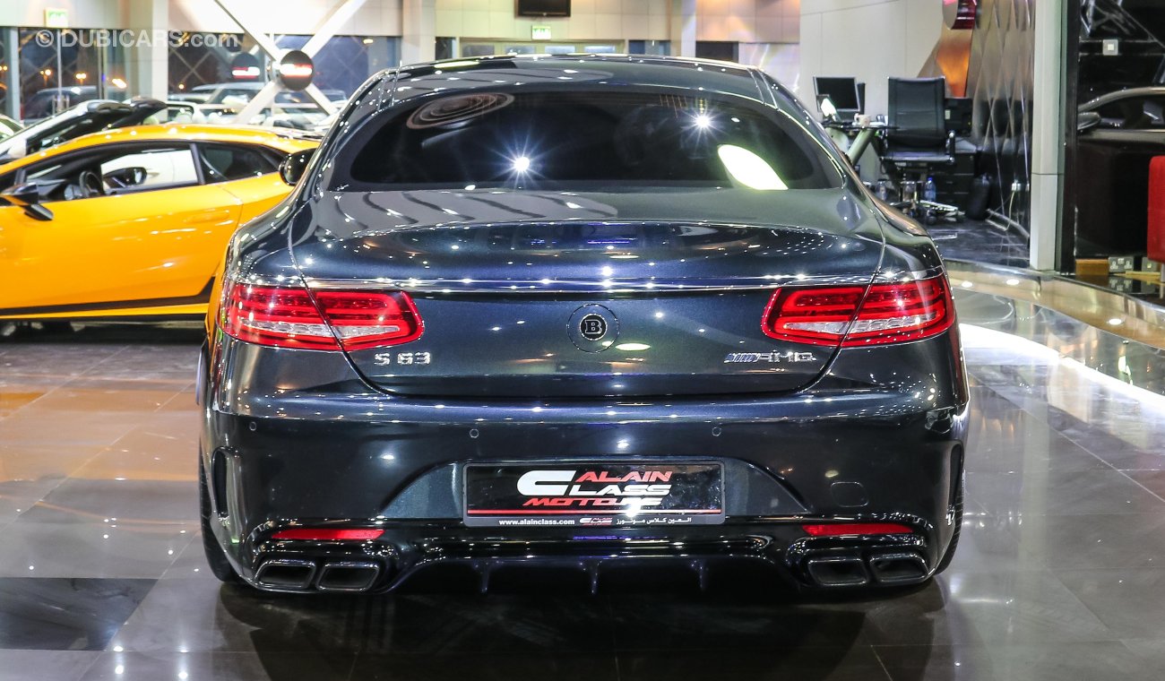 Mercedes-Benz S 63 AMG Coupe With Brabus Kit