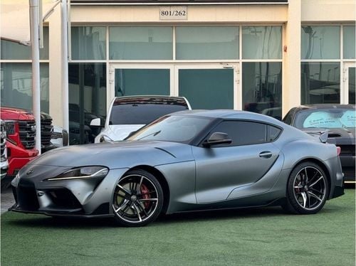 Toyota Supra GR Blue Edition TOYOTA  SUPRA GR GCC 2022 service history (under warranty) Zero accidents