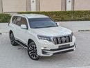 تويوتا برادو Toyota Prado 2018 diesel white LHD 7 seats automatic gear