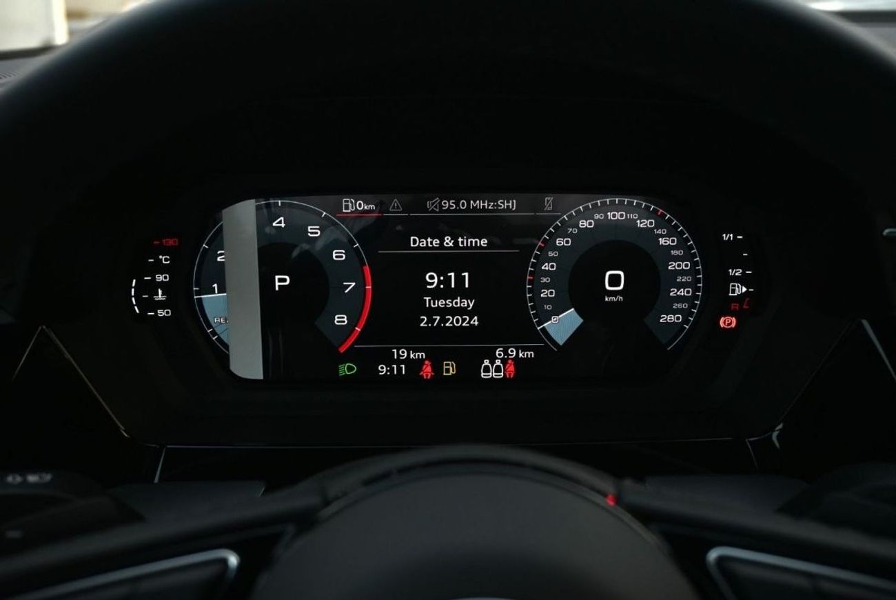 Audi A3 S Line 35TFSI 1.4L Turbo, Petrol Model 2024, Color White