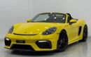 Porsche 718 Spyder RS 2023 Porsche 718 Spyder Cabriolet, March 28 Porsche Warranty, Full Porsche Service History, GCC