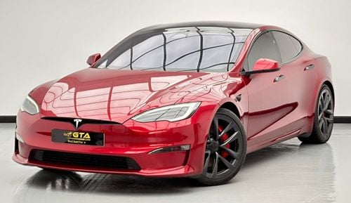 Tesla Model S Plaid (AWD) 2023 Tesla Model S Plaid, 3/2028 Tesla Warranty, Tesla Full Service History, GCC