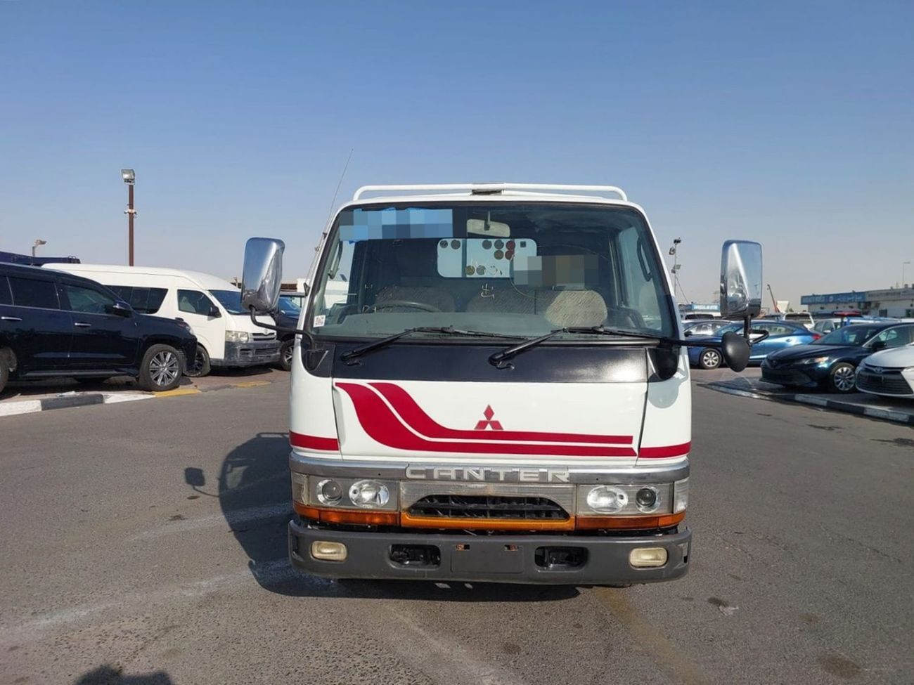ميتسوبيشي فوسو كانتير MITSUBISHI CANTER TRUCK RHD 1997 MODEL 4.5 L DIESEL MANUAL(PM31017)