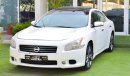 Nissan Maxima Ward 2011 number one panorama leather fingerprint sensors alloy wheels and speed stabilizer in excel