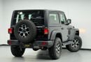 جيب رانجلر SPORT S Sport 3.6L A/T (5 Seater) 2018 Jeep Wrangler Sport JL ,Service History ,GCC Specs