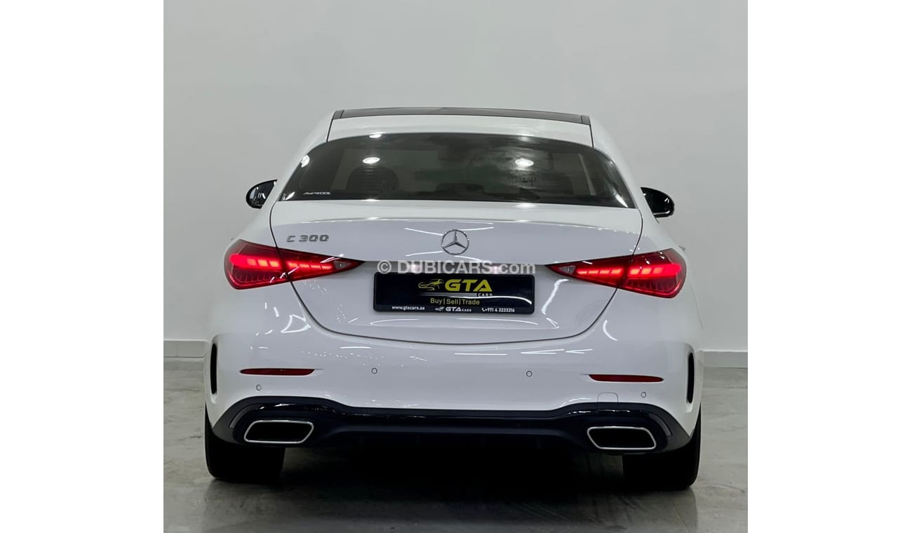 Mercedes-Benz C 300 2022 Mercedes Benz C300 AMG, Mercedes Warranty + Service Contract, Very Low Kms, GCC