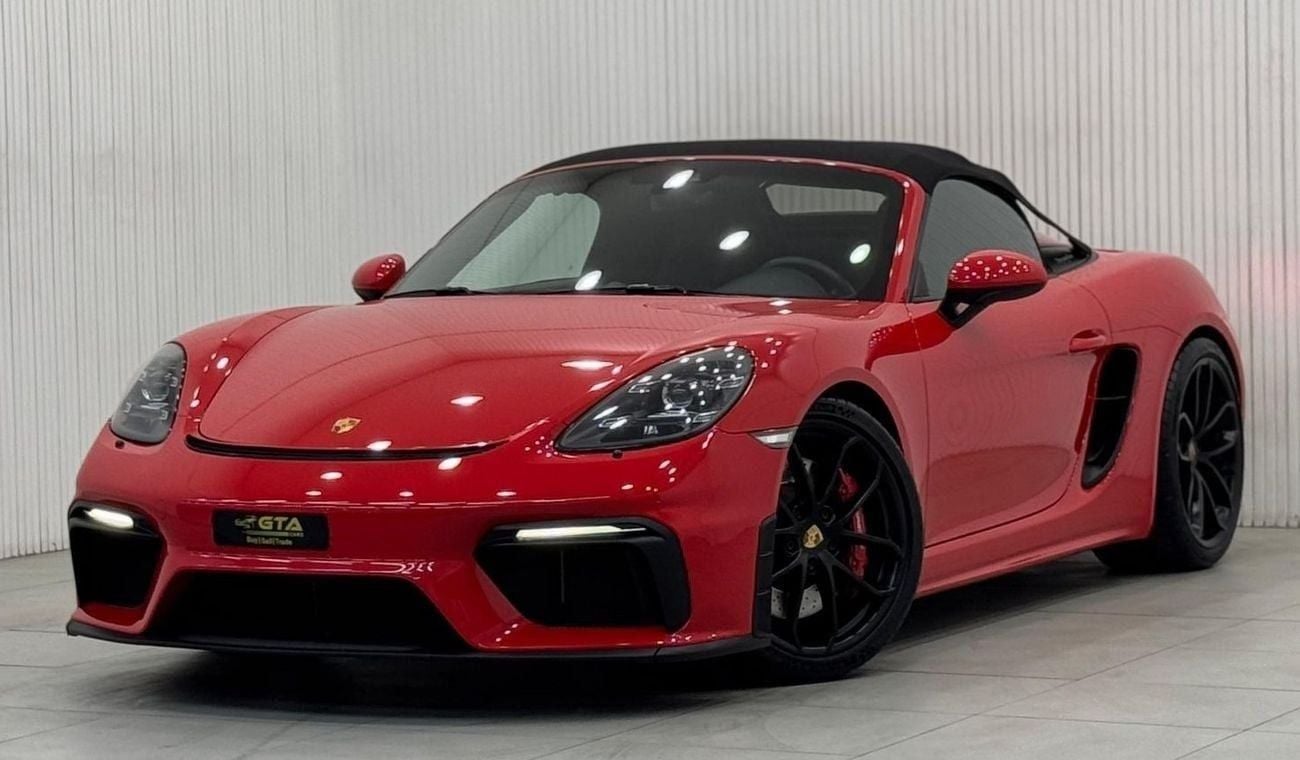 Porsche 718 Spyder 2020 Porsche 718 Spyder, Jan 2026 Porsche Warranty, Full Porsche Service History, GCC