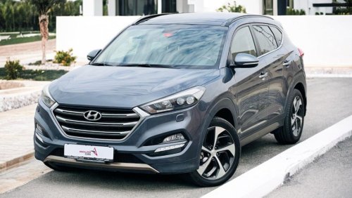 هيونداي توسون AED1,070 PM | HYUNDAI TUCSON 2016 2.4L GDi 4WD | FSH | GCC | WELL MAINTAINED