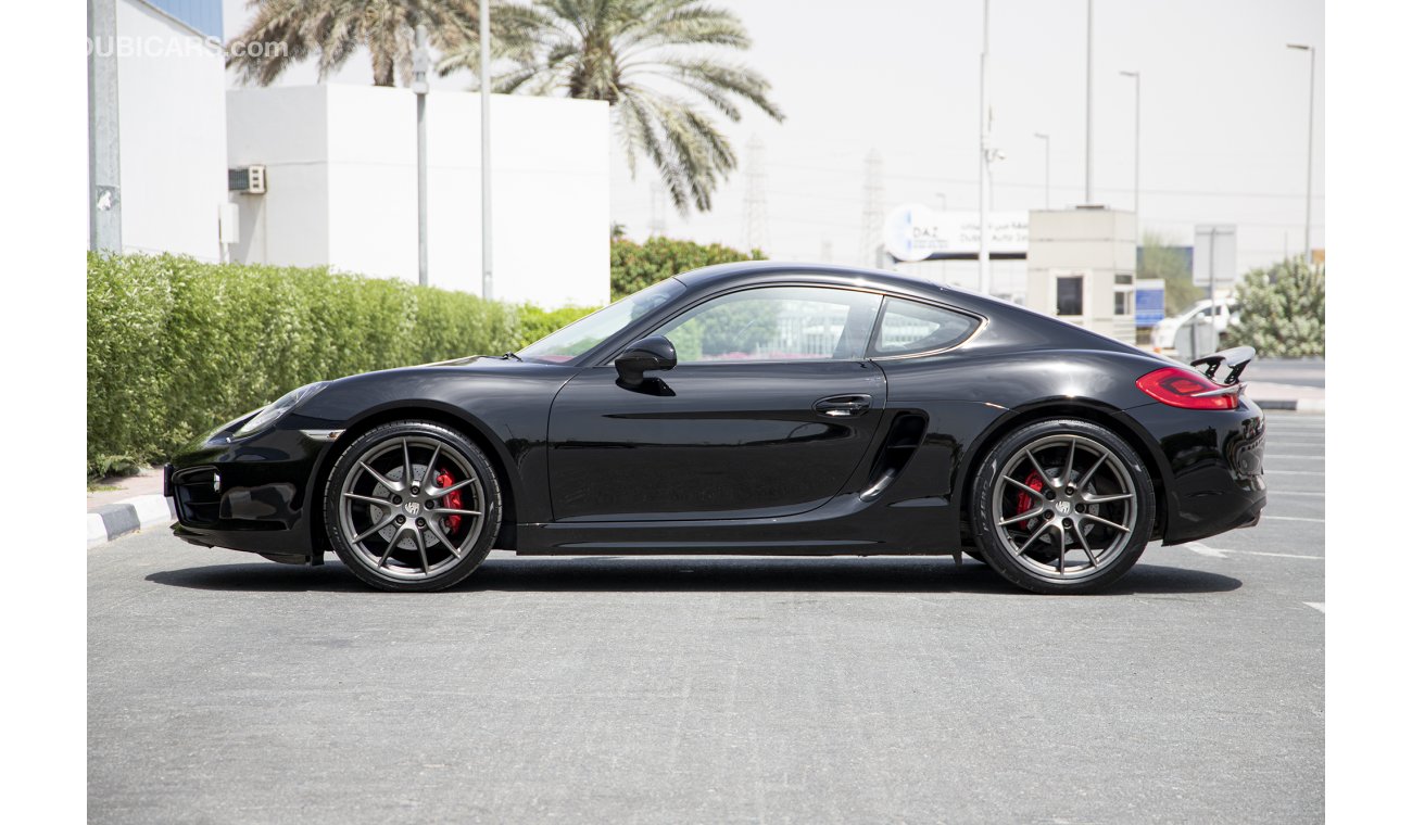 Porsche Cayman S 2015 - GCC - ASSIST AND FACILITY IN DOWN PAYMENT - 2255 AED/MONTHLY - 1 YEAR WARRANTY UNLIMITED KM