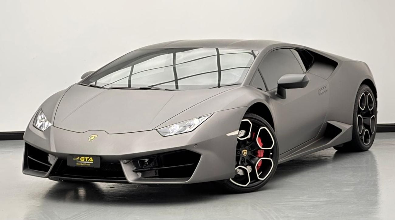 لامبورغيني هوراكان 2016 Lamborghini Huracan LP-580-2 Coupe, Lift Kit, Lamborghini Full Service History, GCC