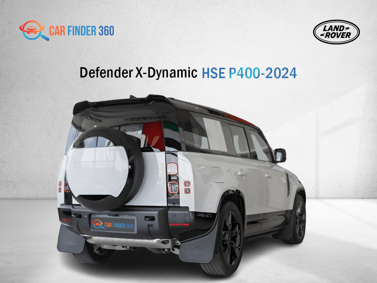 Land Rover Defender Land Rover Defender X-Dynamic HSE P400 - White  - Tan Interior -  2026 - GCC(Export Only)