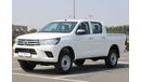 Toyota Hilux 2022 | HILUX M/T 4X4 2.4L FABRIC SEATS RED INTERIOR BASIC WITH GCC SPECS - EXPORT ONLY