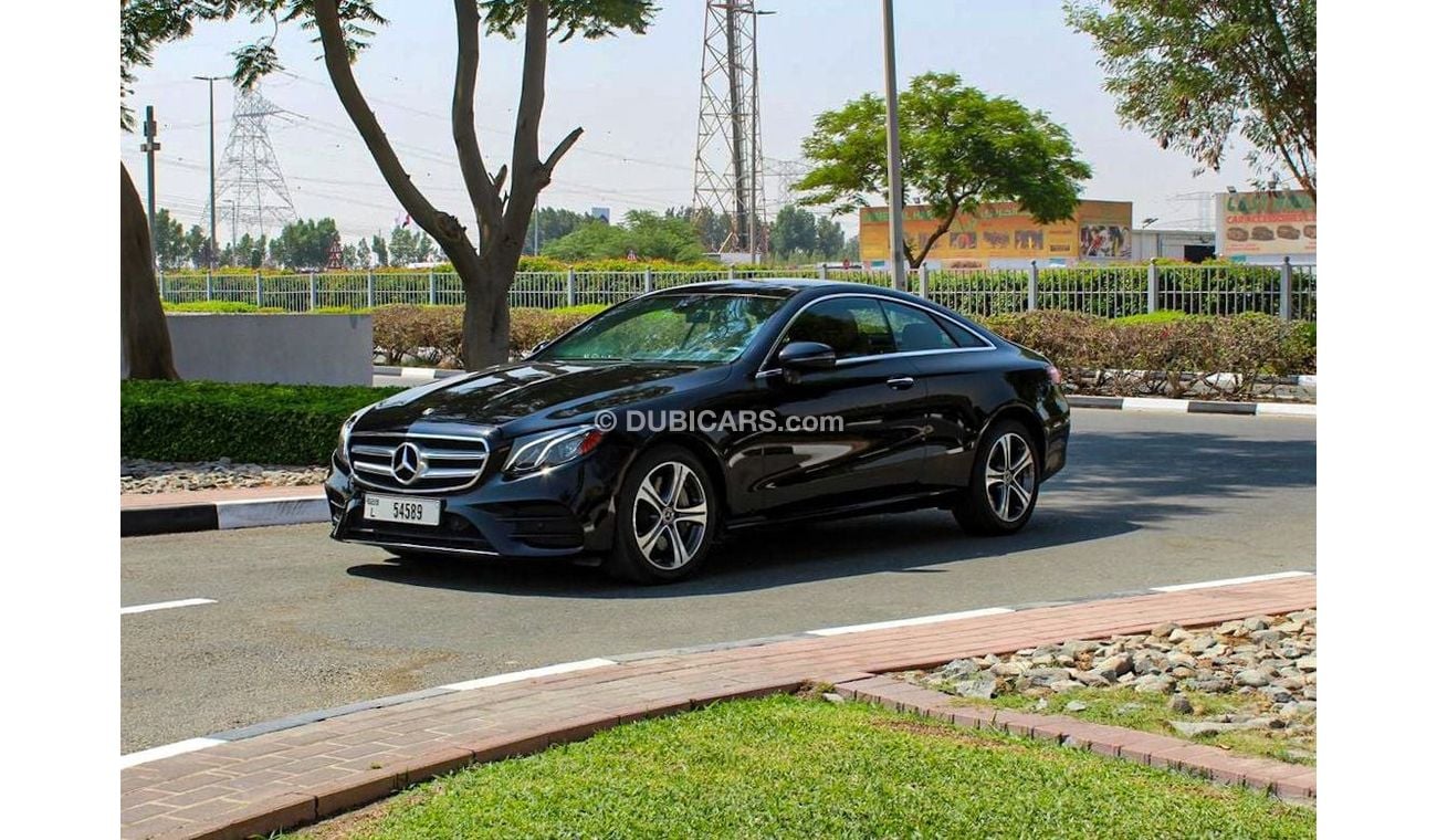 Mercedes-Benz E450 Coupe MERCEDES E450 COUPE 2019 LOW MILEAGE