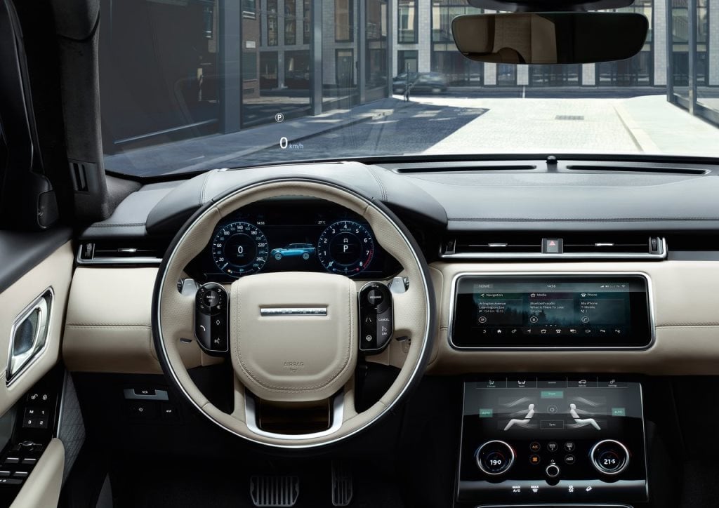 Land Rover Range Rover Velar interior - Cockpit