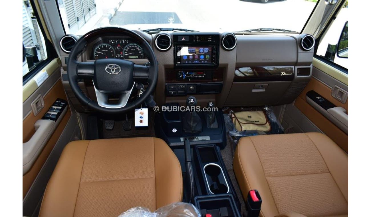 Toyota Land Cruiser 70 2022 MODEL TOYOTA LAND CRUISER 76 HARDTOP LIMTED LX V6 4.0L PETROL  MANUAL TRANSMISSION  - 70TH ANNI