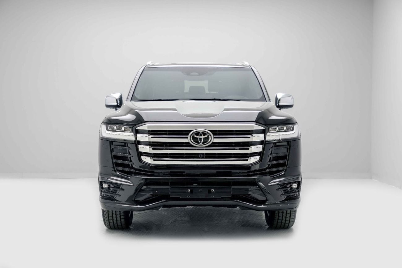 Toyota Land Cruiser VXR 3.3L - Attitude Black Inside Black & Dark Red | Export Only