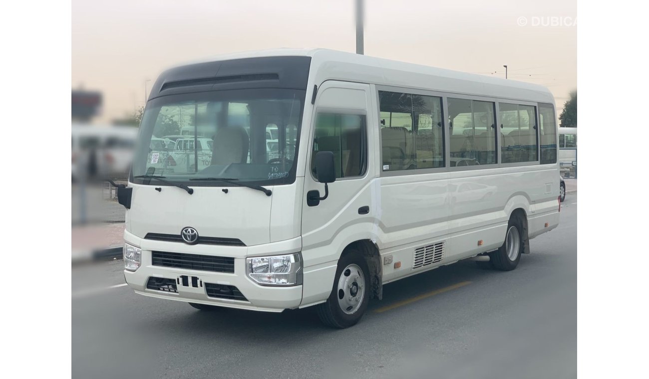 Toyota Coaster TOYOTA COASTER — FULL OPTION — V6 — 4200cc — DIESEL—22 SEAT -- 3 POINT SEAT BILT - LUGGAGE RACK - CU