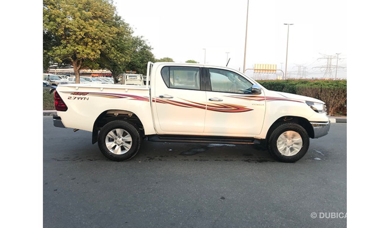 تويوتا هيلوكس TOYOTA HILUX DC 2.7L, GLX 4X4, PETROL,M/T 18