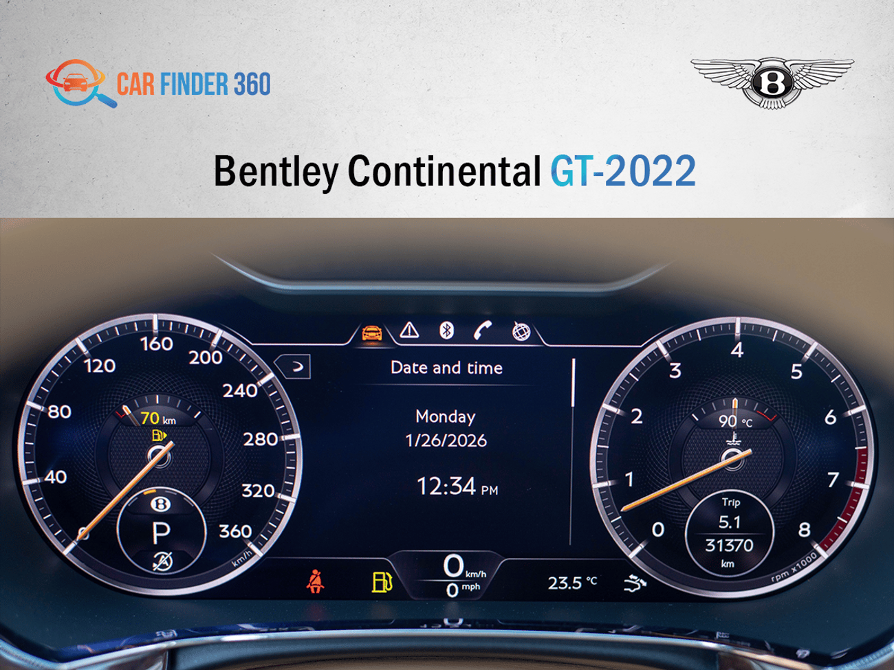 بنتلي كونتيننتال جي تي 4.0T V8