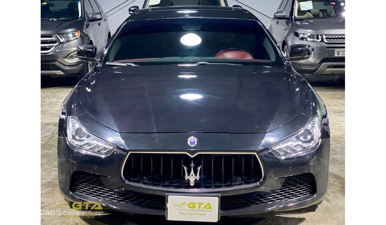 مازيراتي جيبلي 2015 Maserati Ghibli S Q4, Warranty, Full History, GCC