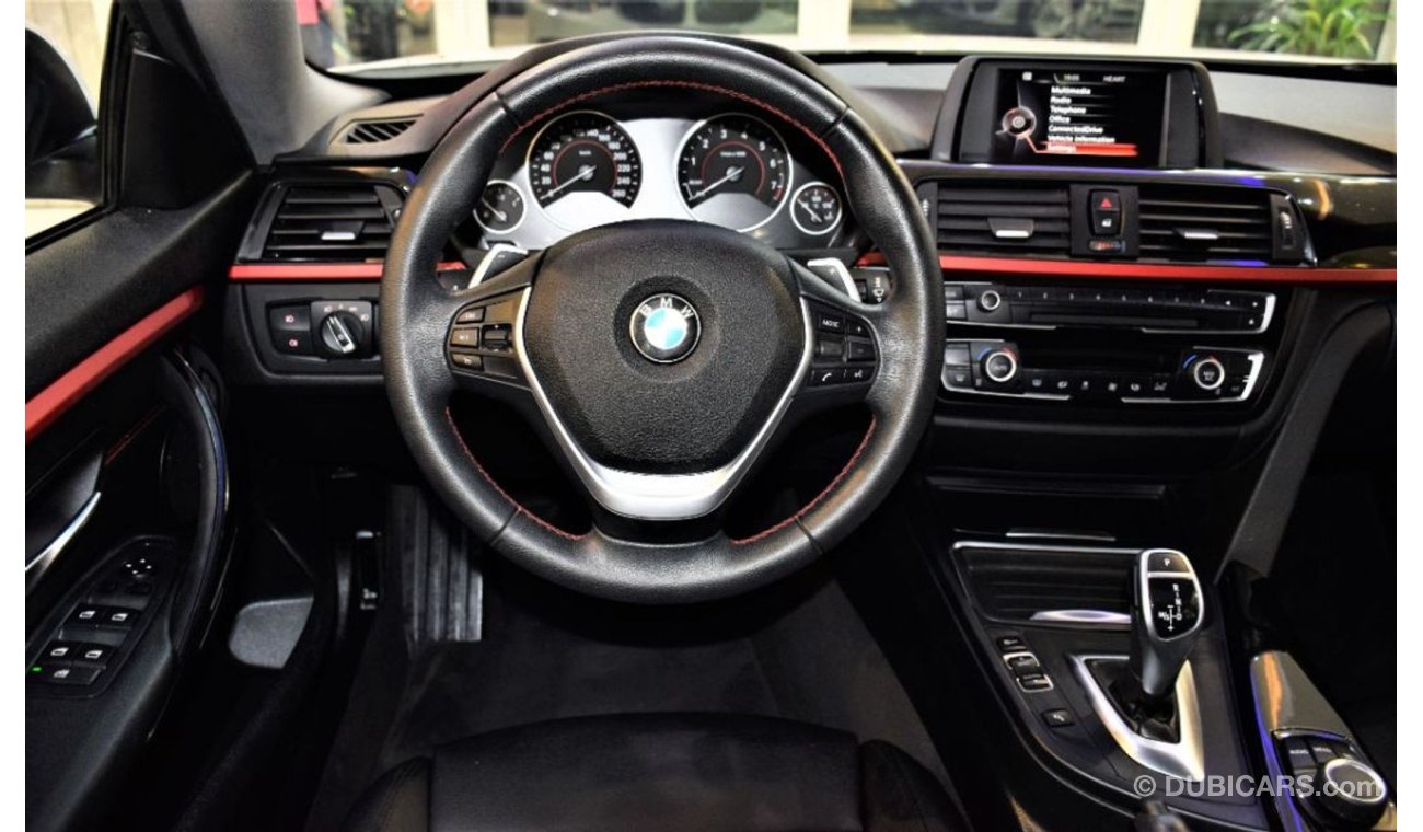 بي أم دبليو 420 ONLY 84000 KM! BMW 420i Gran Coupe 2015 Model!! in White Color! GCC Specs