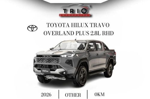 Toyota Hilux TOYOTA HILUX TRAVO OVERLAND PLUS - 2.8L- DSL - AT - 2026MY