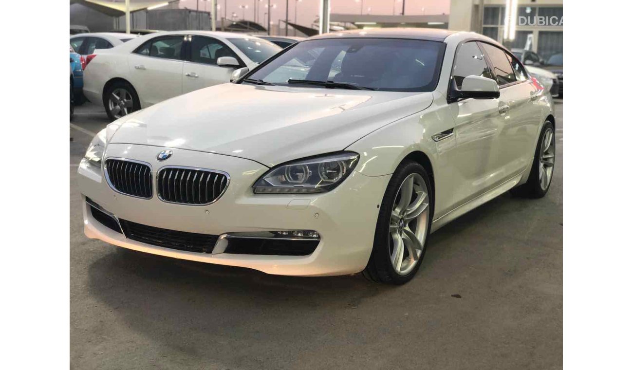 BMW 640i 2013 بانوراما خليجي بدون حوادث فل أوبشن