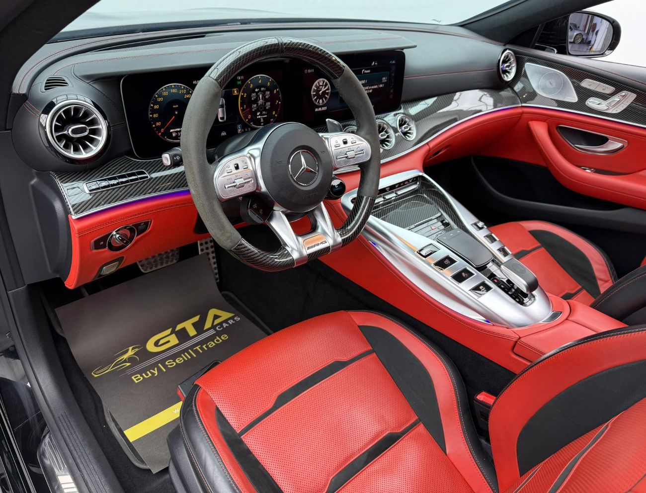 مرسيدس بنز أي أم جي جي تي 63 2019 Mercedes-AMG GT63S 4MATIC+,1 Year Unlimited KM Warranty, Full Agency Service History, GCC