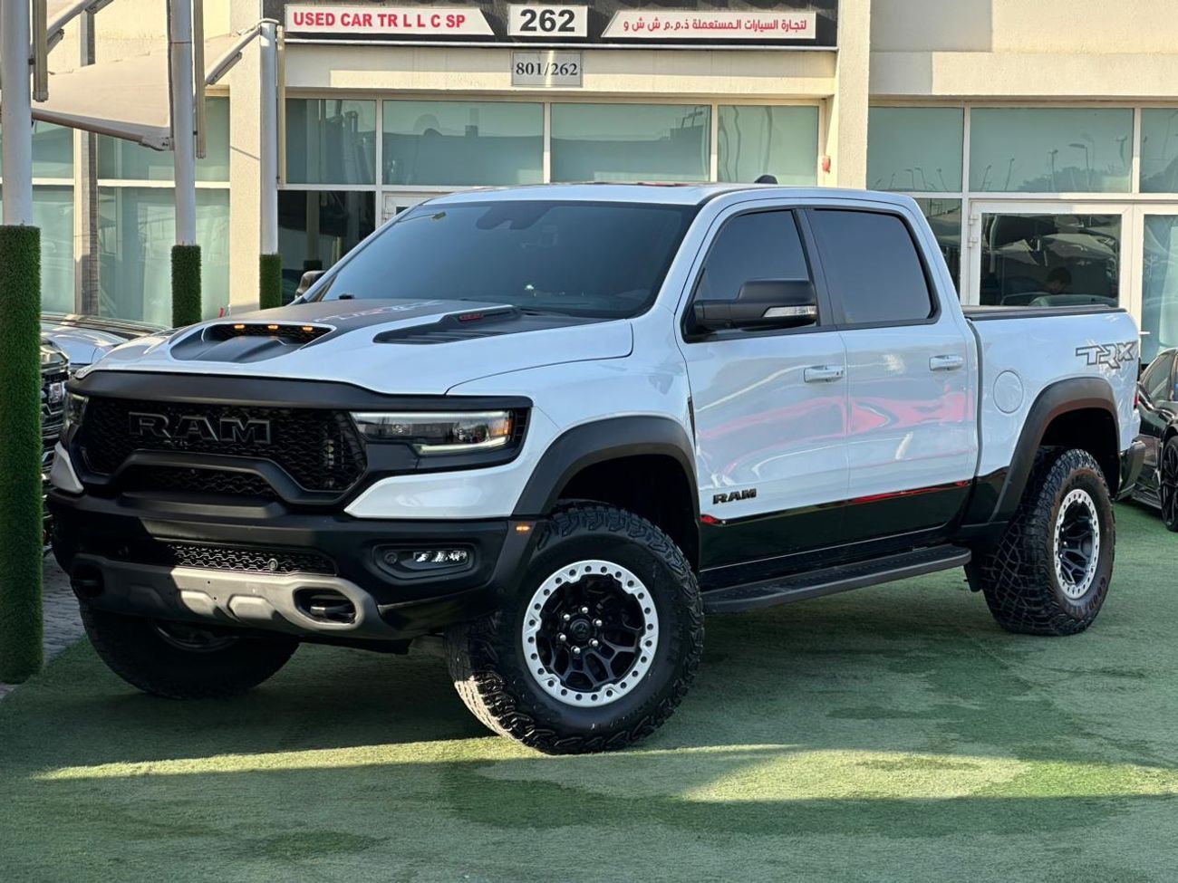 رام 1500 TRX DODGE RAM TRX 6.2 SUPER CHARGE 2022 GCC FULL OPTION ORIGINAL PAINT PERFECT CONDITION UNDER WARRANTY