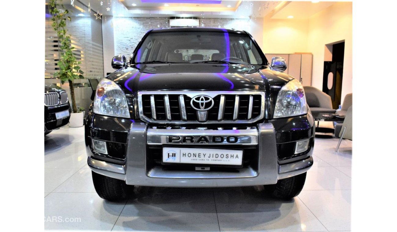 تويوتا برادو ORIGINAL PAINT Toyota Prado VX LIMITED 2009 Model!! in Black Color! GCC Specs
