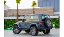 جيب رانجلر Rubicon |1,995 P.M (4 Years) | 0% Downpayment | Immaculate Condition!