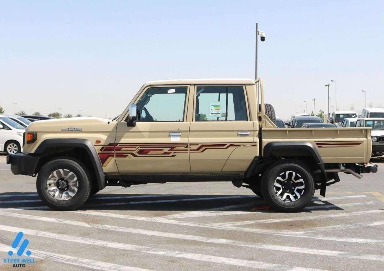Toyota Land Cruiser Pick Up 2024 79 Series 4.0L LX V6 Double Cab 4WD 4 Doors Petrol AT - Book Now!