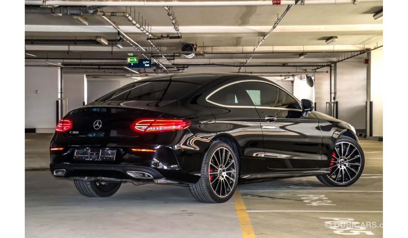 Mercedes-Benz C 300 Coupe 2018 GCC (JULY SUMMER OFFER) Under Agency warranty