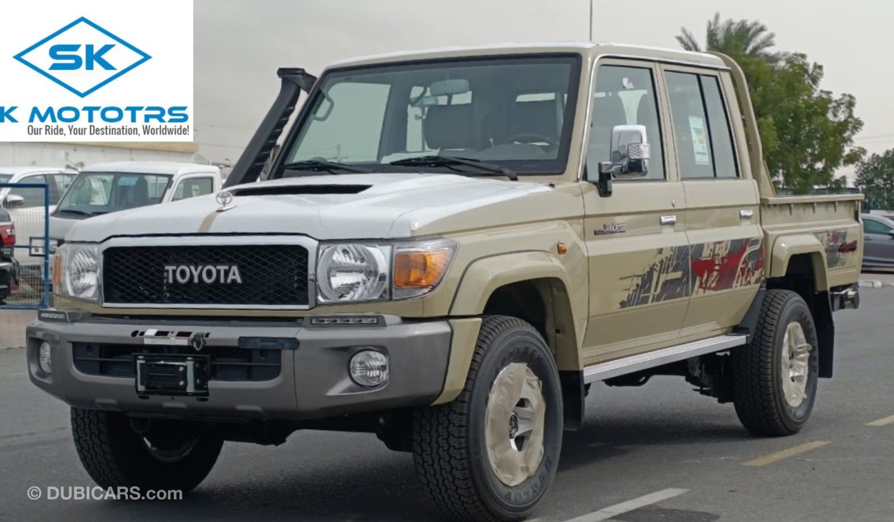 Toyota Land Cruiser Pick Up 4.5L Diesel, FULL OPTION / M/T / Double Cab / Diff Lock / Wooden Interior (CODE # 47711)