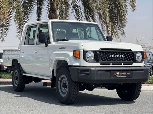 تويوتا لاند كروزر بيك آب LC79، محرك 4.2 لتر V6 ديزل، ناقل حركة يدوي // 2025 // خيار قياسي مع نوافذ كهربائية // عرض خاص // من 