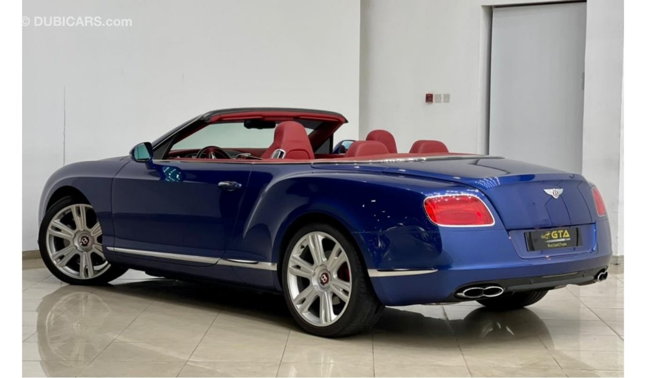 Bentley Continental GTC 2014 Bentley Continental GT-Full Service History-GCC