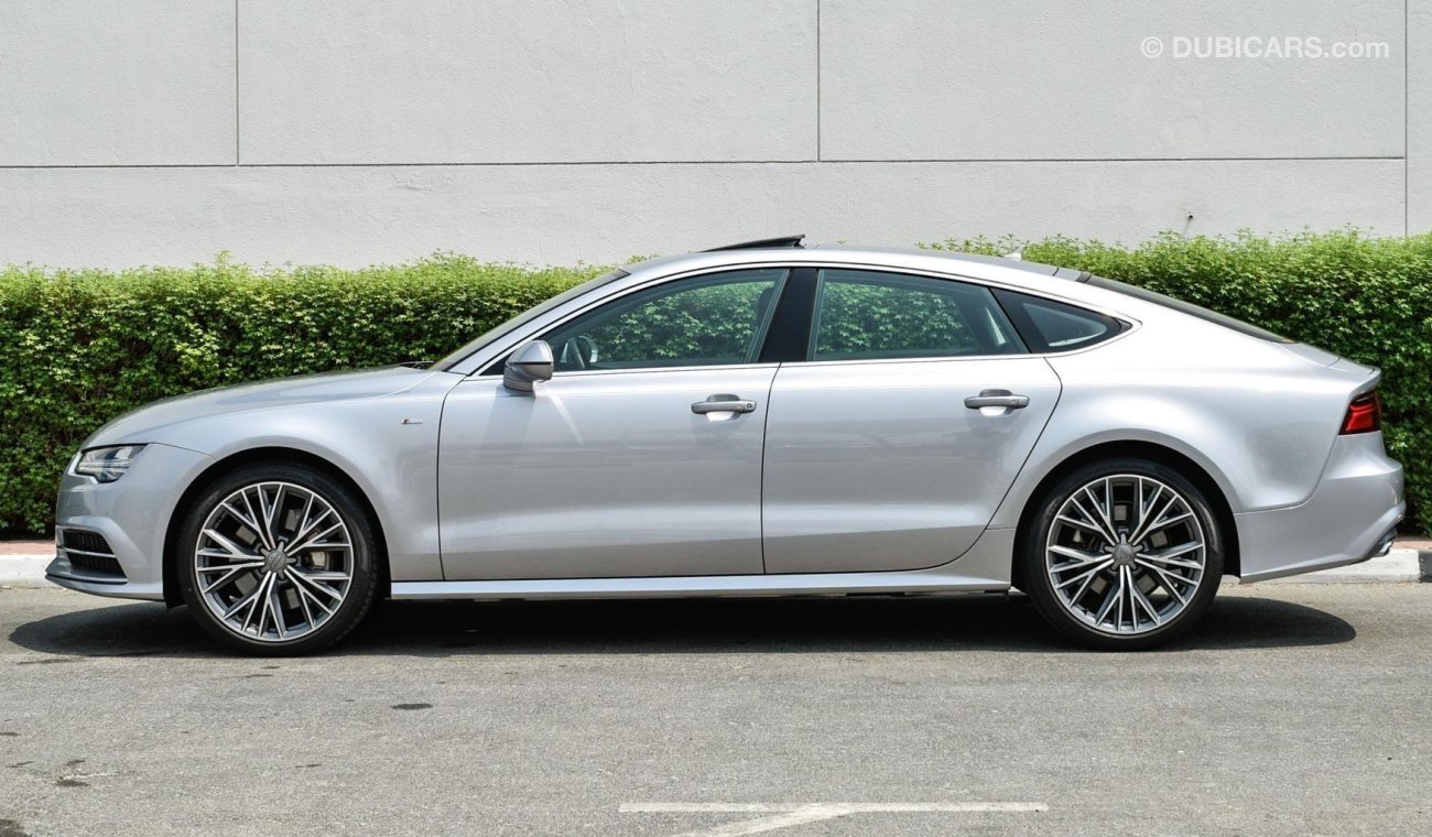 Audi A7 Sline / 3.0L-V6 / 50TFSI Quattro / GCC Specifications