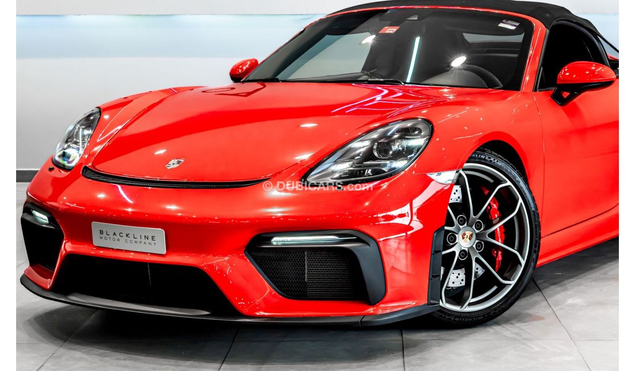 Porsche 718 Boxster 2020 Porsche 718 Spyder, Porsche Warranty + Service Contract, Low km, GCC