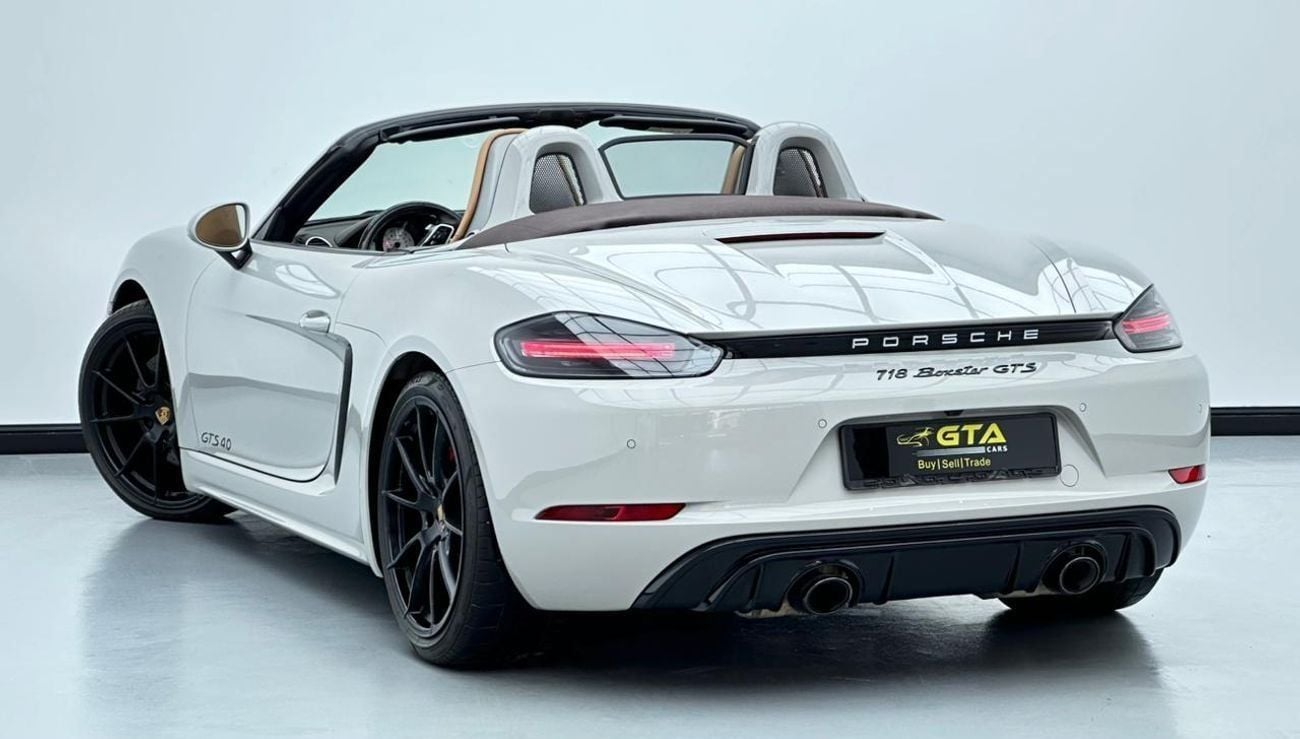 Porsche 718 Boxster GTS 4.0L A/T 2023 Porsche 718 Boxster GTS 4.0 Cabriolet, April/2027 Porsche Warranty, Porsche Full S