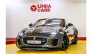 Jaguar F-Type Jaguar F-Type P300 2019 GCC under Agency Warranty with Zero Down-Payment.