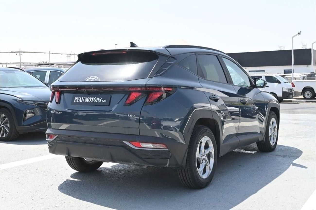 هيونداي توسون Hyundai Tucson 1.6L Turbo, Petrol, (Basic Option) Model 2022, Color Sea Blue