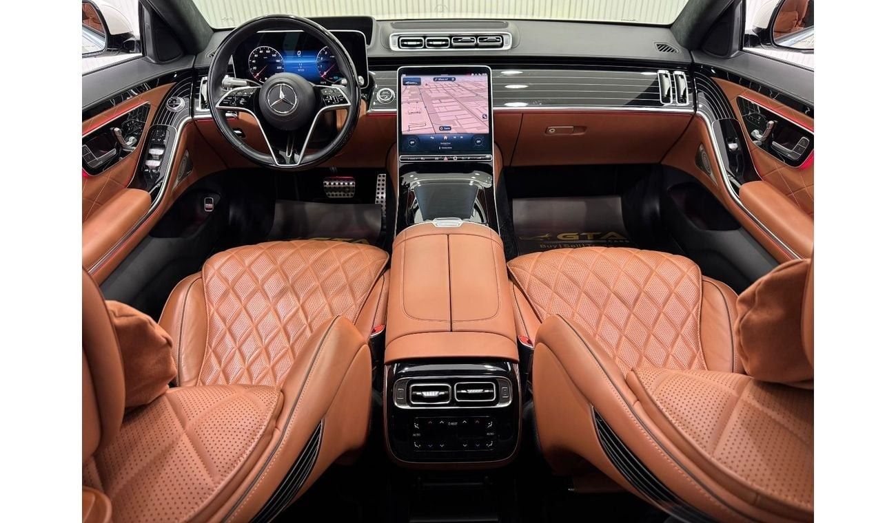 Mercedes-Benz S 580 4MATIC Exclusive 4.0L 2022 Mercedes Benz S580 AMG 4MATIC, 2027 Mercedes Warranty, 2026 Mercedes Serv