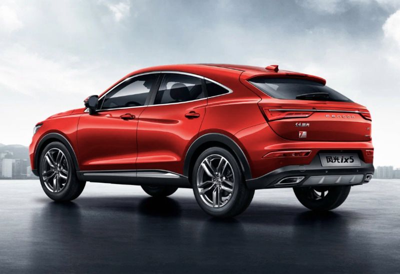 DFSK Fengon ix5 exterior - Rear Left Angled